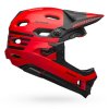 Cyklistická helma Bell Super DH Spherical fasthouse matte red/black M 2021