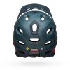 Cyklistická helma Bell Super DH Spherical matte blue/crimson M 2021