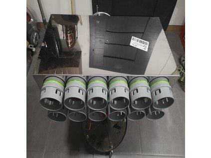 Rozdeľovací box 12x75mm D160mm PE FLEX