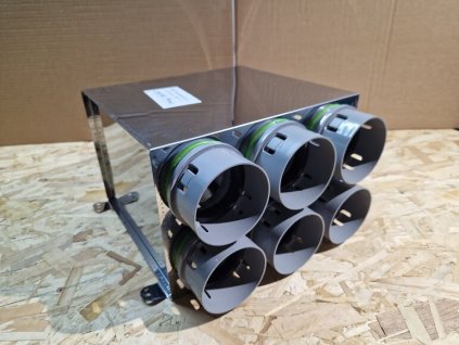 Rozdeľovací box 6x90mm D160mm PE FLEX