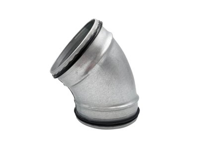 Spiro koleno tlačné s tesnením 45° (PRIEMER Ø 80 mm)