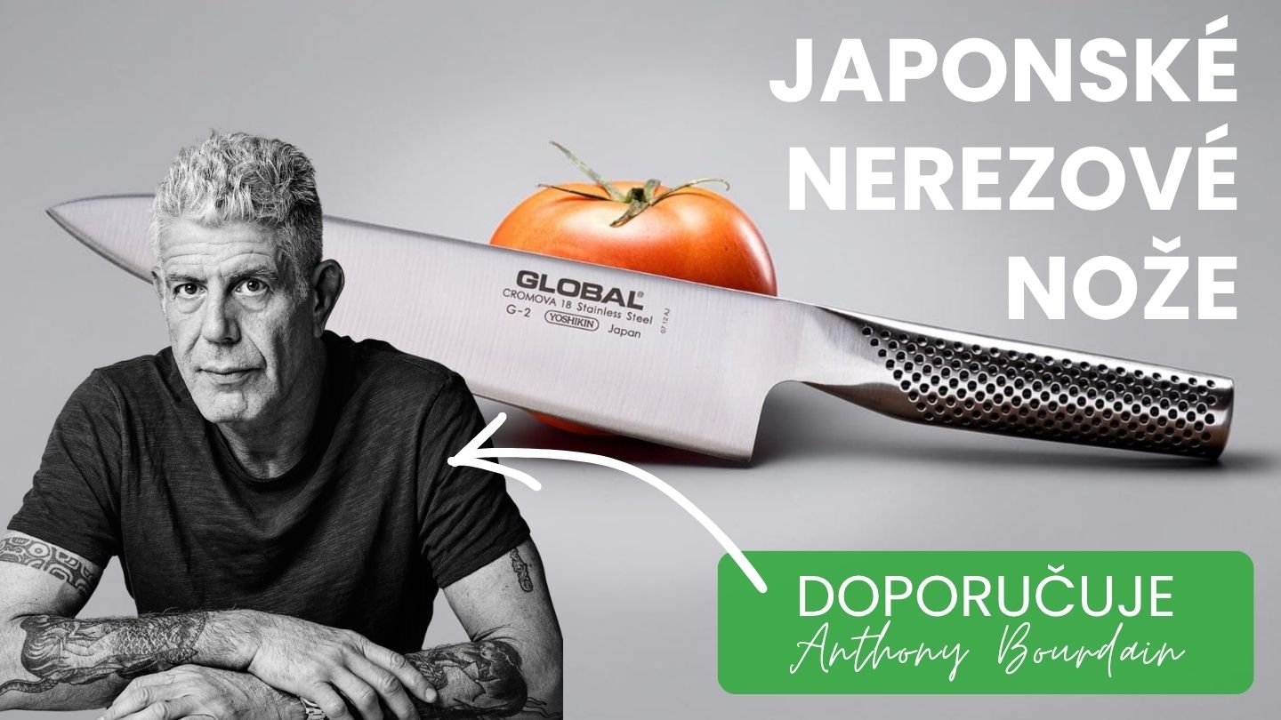 Japonské celonerezové nože Global