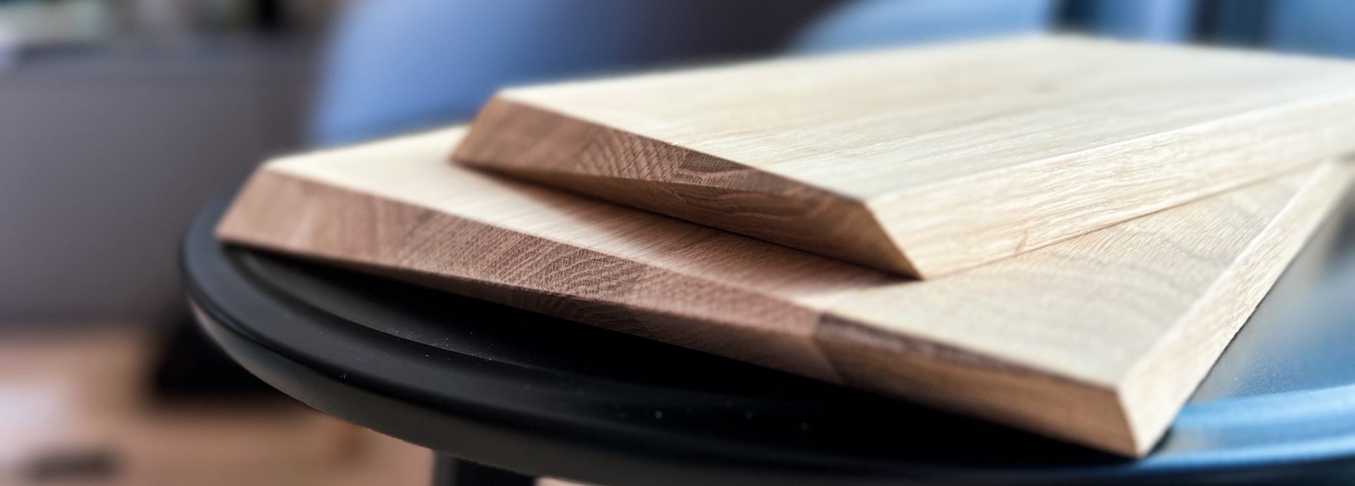 Echtwood Sada 2ks designových dubových prkének