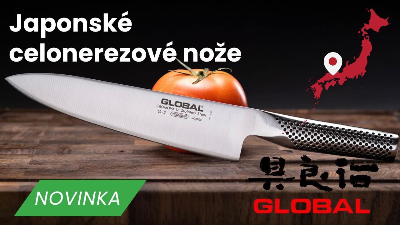 Japonské celonerezové nože Global
