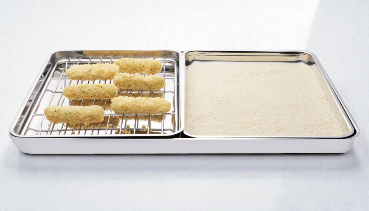 Modulární nerezový kuchyňský tác Simplo L