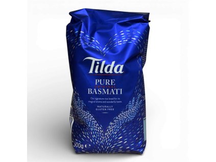 basmati ryze tilda premiova dlouhozrnna ryze 500g