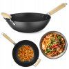 Wok wok hendi 32cm drevena rukojet Carbon