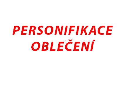 PERSONIFIKACE