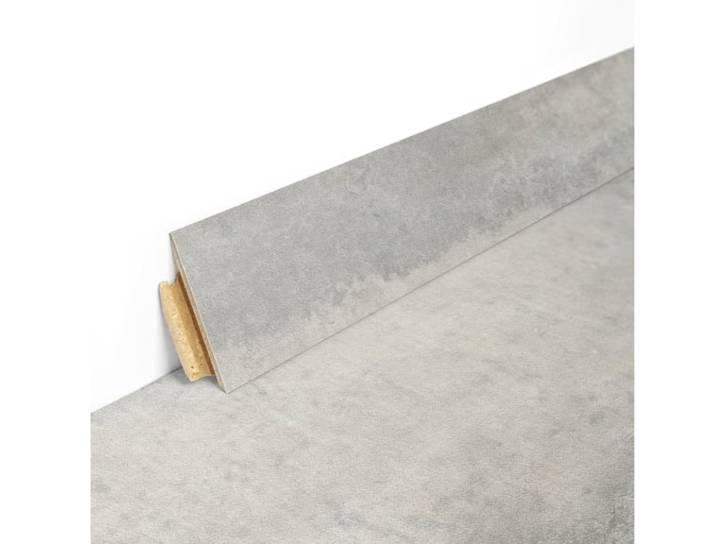 Soklová lišta K45 pro Objectline 1067 Cement bílý