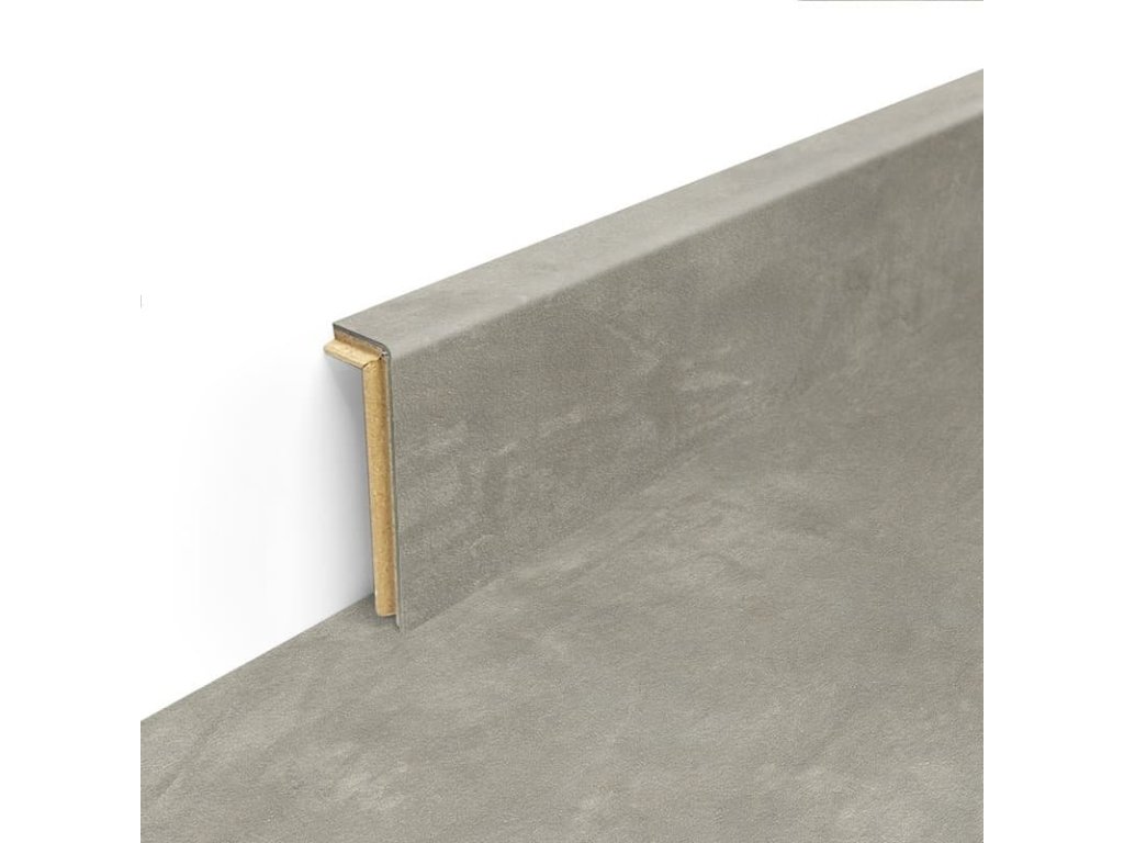 Soklová lišta KS56 pro Objectline 1061 Cement tmavý