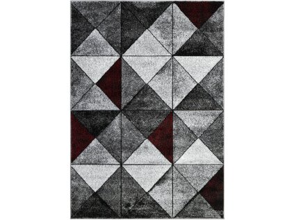 Kusový koberec ALORA A1045 Red (Šířka x Délka 200.0cm x 290cm)