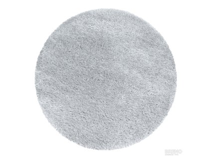 Kusový koberec BRILLIANT kruh 4200 Silver (Šířka x Délka 200.0cm x 200cm)