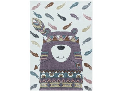 Kusový koberec FUNNY 2104 Violet (Šířka x Délka 200.0cm x 290cm)