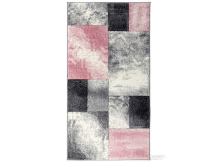 Kusový koberec HAWAII 1710 Pink (Šířka x Délka 80.0cm x 300cm)