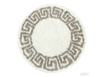 Kusový koberec HERA kruh 3301 Beige