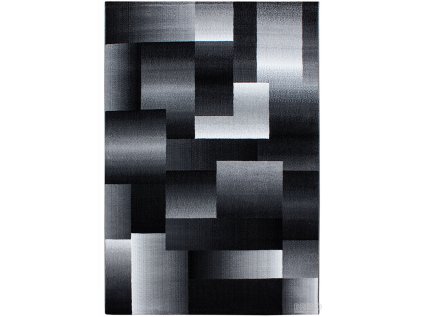Kusový koberec MIAMI 6560 Black (Šířka x Délka 80.0cm x 300cm)