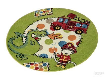Kusový koberec MOMO K11565-08 Green (Šířka x Délka 80.0cm x 150cm)
