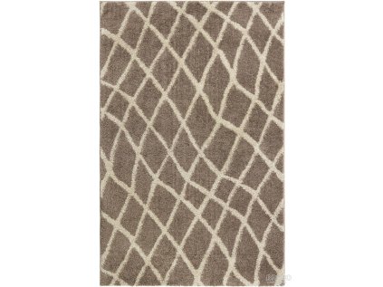 Kusový koberec NANO SHAG 625/GY6D (Šířka x Délka 67.0cm x 120cm)