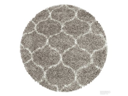 Kusový koberec SALSA kruh 3201 Beige (Šířka x Délka 200.0cm x 200cm)