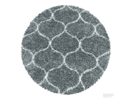 Kusový koberec SALSA kruh 3201 Grey (Šířka x Délka 200.0cm x 200cm)