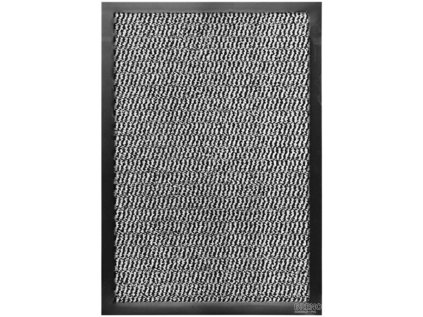 Rohožka LEYLA 50 PVC lem šedá (Šířka x Délka 40.0cm x 70cm)