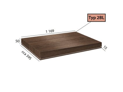 Ecoline Step 2BL - 9554 Dub bush kouřový