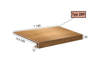 Ecoline Step 2BP - 9552 Dub medový