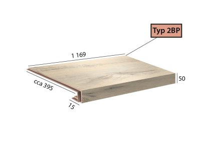 Ecoline Step 2BP - 9503 Borovice bílá rustikal