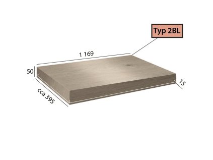 Objectline Step 2BL - 9871 Dub Toledo krémový