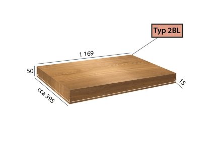 Ecoline Step 2BL - 9552 Dub medový