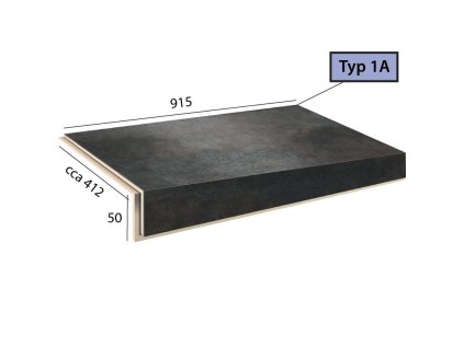 Objectline Step 1A - 1068 Metallic černý