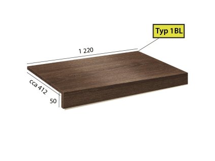 Ecoline Step 1BL - 9554 Dub bush kouřový