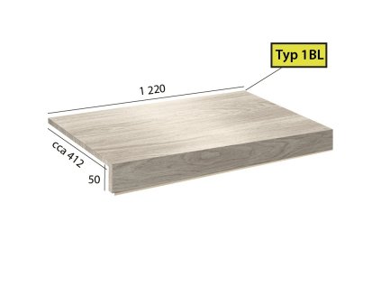 Ecoline Step 1BL - 9502 Kaštan bělený