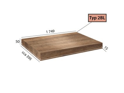 Longline Step 2BL - 1087 Dub vápněný hnědý
