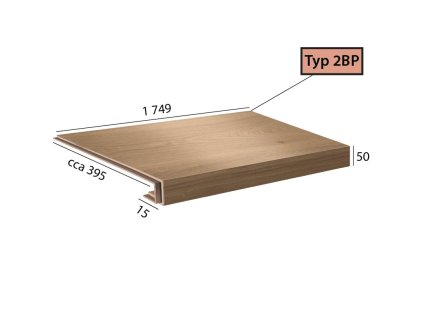 Longline Step 2BP - 1083 Dub pískový