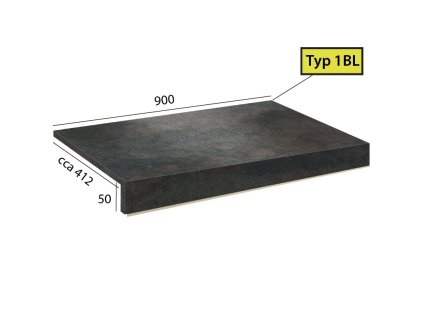 Objectline Step 1BL - 1068 Metallic černý