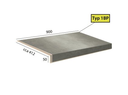 Objectline Step 1BP - 1061 Cement tmavý