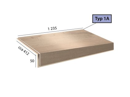 Ecoline Step 1A - 9520 Dub krémový
