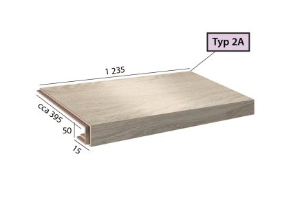 Ecoline Step 2A - 9500 Dub perleťový bělený