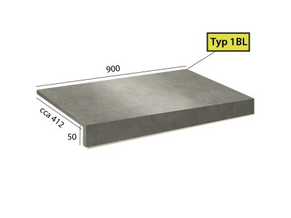 Objectline Step 1BL - 1061 Cement tmavý