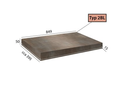 Objectline Step 2BL - 1069 Metallic zlatý