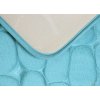 Koupelnová předložka 0133 tyrkys (Šířka x Délka 50.0cm x 40cm)