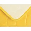 Koupelnová předložka 0133 yellow (Šířka x Délka 50.0cm x 40cm)