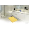 Koupelnová předložka 0133 yellow (Šířka x Délka 50.0cm x 40cm)