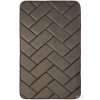 Koupelnová předložka 7288 cofee (Šířka x Délka 50.0cm x 40cm)