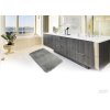 Koupelnová předložka RABBIT NEW Dark grey (Šířka x Délka 60.0cm x 90cm)