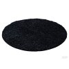 Kusový koberec DREAM SHAGGY 4000 Anthrazit kruh (Šířka x Délka 80.0cm x 80cm)