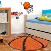 Kusový koberec FUN kruh 6002 Orange (Šířka x Délka 100.0cm x 100cm)