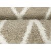 Kusový koberec NANO SHAG 625/GY6J (Šířka x Délka 67.0cm x 120cm)