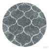 Kusový koberec SALSA kruh 3201 Grey (Šířka x Délka 200.0cm x 200cm)